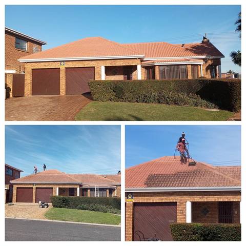 Outdoor furniture and deck cleaned in Cape Town home